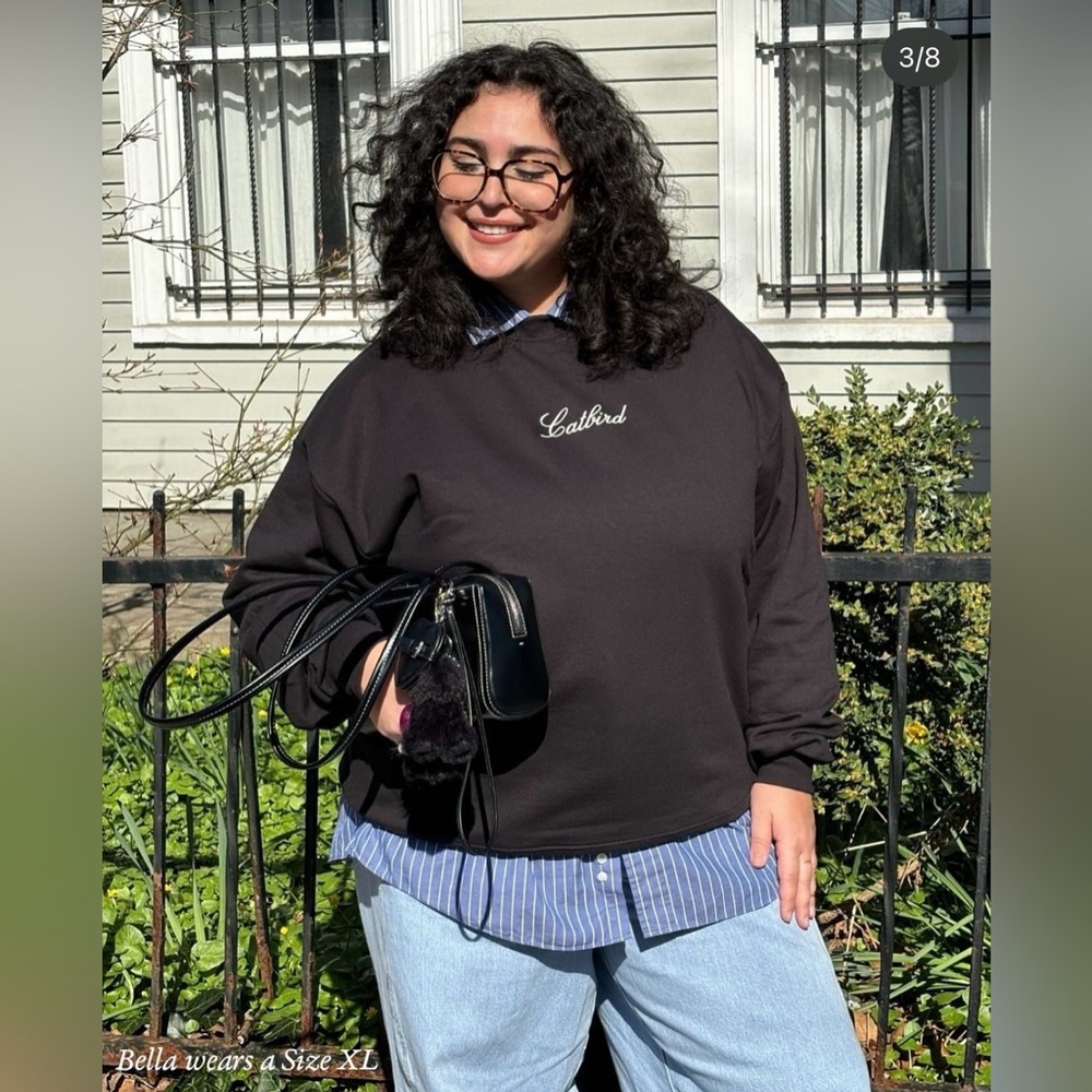 SOLD OUT LIMITED EDITION CATBIRD SOUVENIR SWEATSHIRT (SIZE XL ONLY)